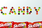 writing with skittles