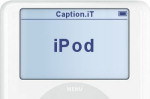 writing in in an ipod