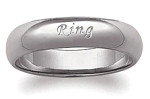 writing on a gold or silver ring