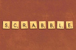 write a message with scrabble letters