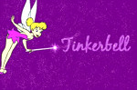 use tinkerbell to write a message in pixie dust